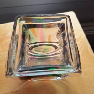 Riihimäen lasi, Borabora maljakko, (pienempi koko 14cm) Helena tynell