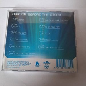 Darude, Before the storm. CD