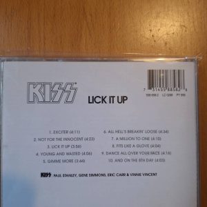 Kiss - lick it up 1998 the remaster. CD