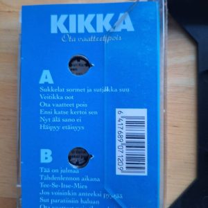 KIkka - Ota vaatteet pois. 1994. Kasetti.