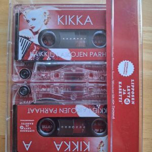 Kikka - Kaikkien aikojen parhaat 40 klassikkoa kasetit. 2021.