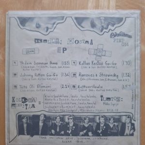 Kollaa Kestää - Kollaa kostaa EP 1978. (vg)
