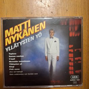 Matti Nykänen - Yllätysten yö. 1992. CD. (NM-) Alkuperäinen.